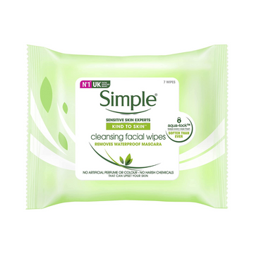Simple Wipes Facial Cleansing 7 Ea