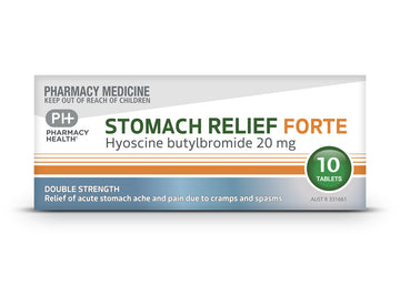 PHARMACY HEALTH Stomach Relief Forte 20mg 10 Tablets