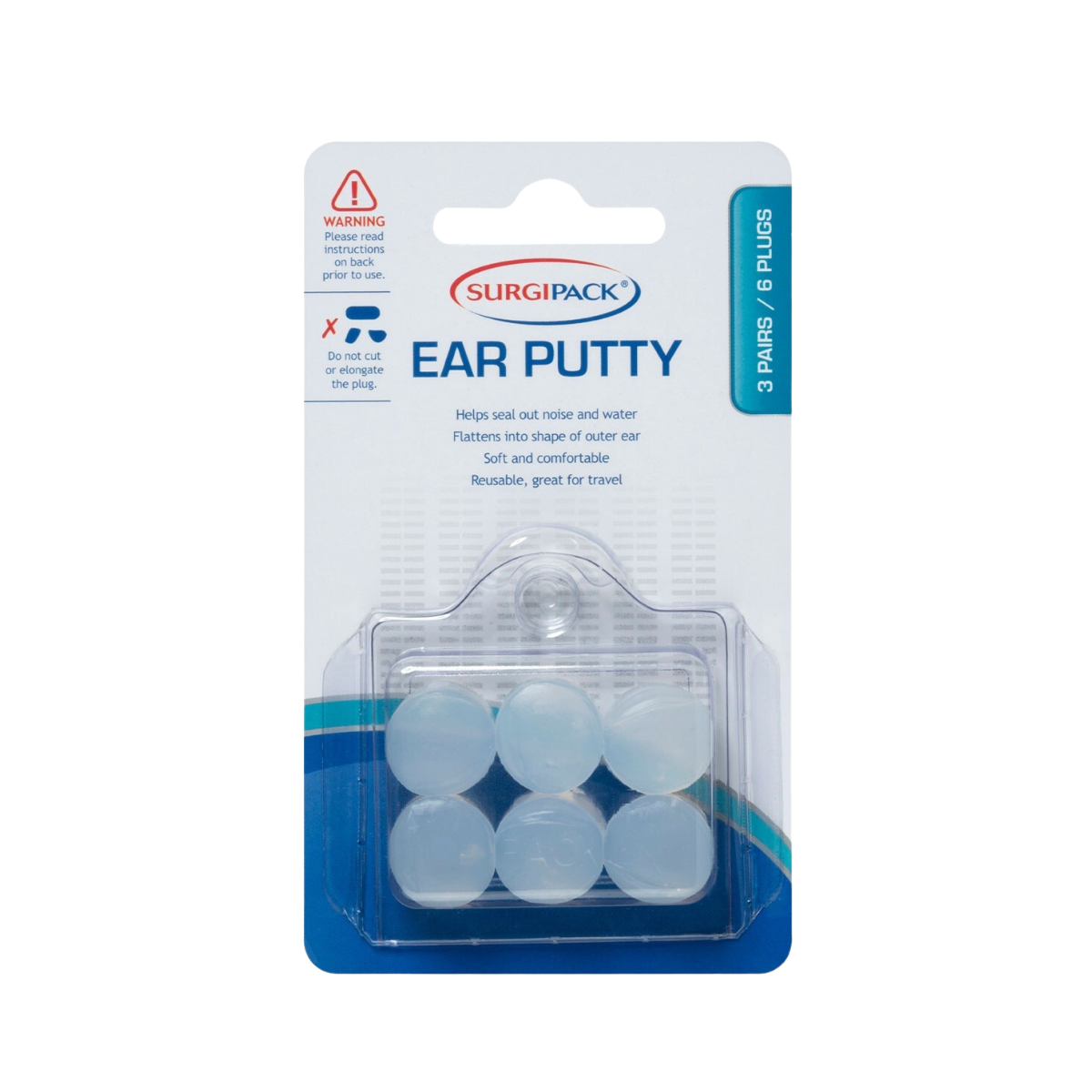 Surgipak 6251 Ear Putty 3Pr