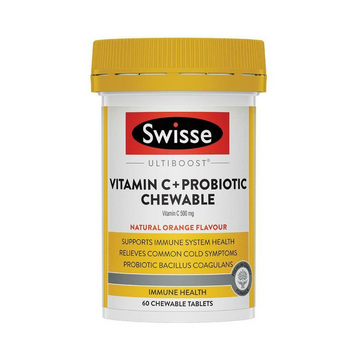 Swisse Ul/B Vit C Probiotic 60Pk