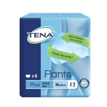 Tena Pant Plus Med 9Pk