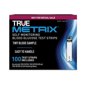 True Metrix T/ Strips 100Ct Mmol