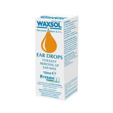 Waxsol Ear Drops 5% 10Ml