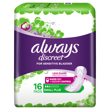 Always Discreet Pad Sml 16Pk