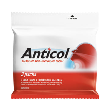 Anticol Multipk 3X10 Loz Pck