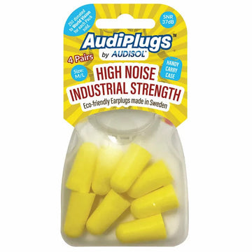 Audiplugs High Noise Ind Strgh Plugs