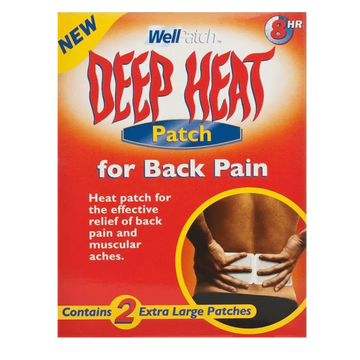 Deep Heat Back Patch 2 Pk