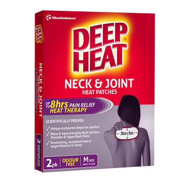 Deep Heat Neck Joint Patch 2Pk