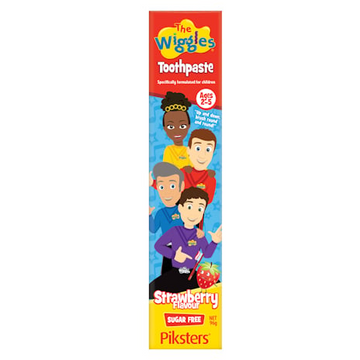 Piksters Wiggles Strawberry Toothpaste (96g)