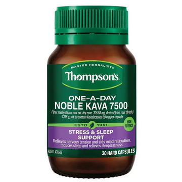 Thompsons One-A-Day Noble Kava 7500 | 30 Capsules