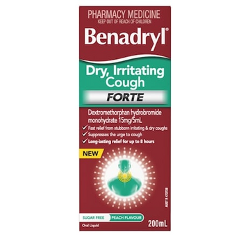 Benadryl Dry Cough Forte 200mL