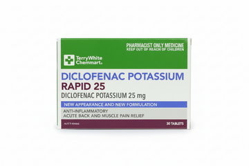 TerryWhite Chemmart Diclofenac Potassium 25mg 30 Tablets