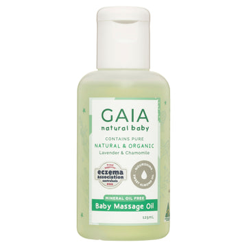 Gaia Nat Baby Massage Oil 125Ml