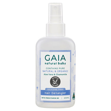 Gaia Natural Baby Aloe Vera & Chamomile Conditioning Detangler 200mL Hair Care