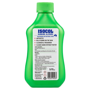 Isocol Orgnl Alcohol/Rub Liq 345Ml