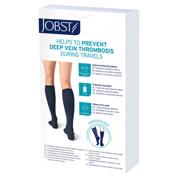 Jobst Travel Sock Blk Size 4