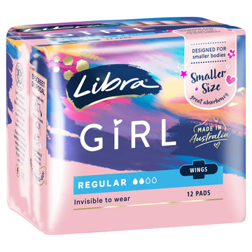 Libra Girl Regular Pad 12Pk