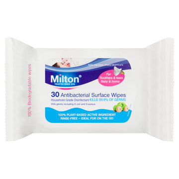 Milton A/Bact Surface Wipes 30Pk