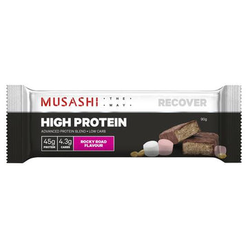 Musashi H Protein Bar R Road 90G