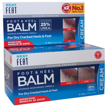 Neat Feat Heel Balm 2 For 1 120G