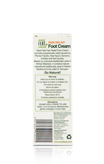 Neat Feat Pain Relief Foot Crm 50G