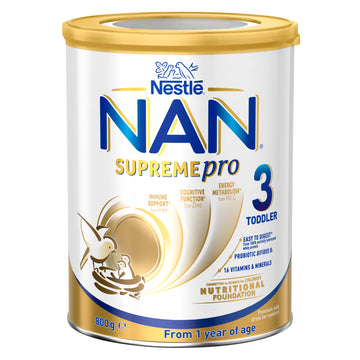 Nestle Nan Supremepro Stage 3 Premium Toddler Formula 800g 1+ Year Milk Powder