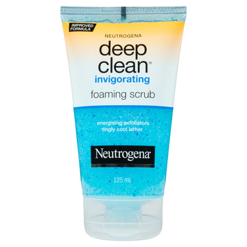 Neutrogena Scrub 125Ml Deep Cln Foam