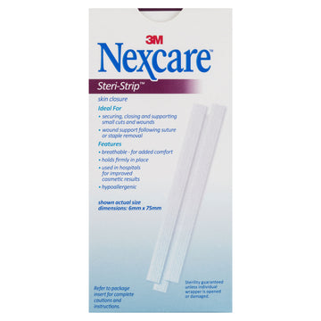 Nexcare Steristrip 6Mmx75Mm 20Pk