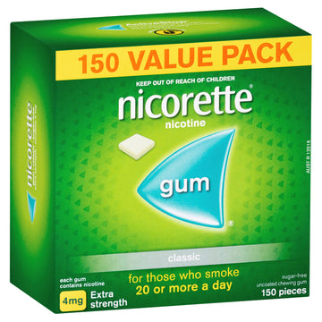 Nicorette Classic Gum 4Mg 150S