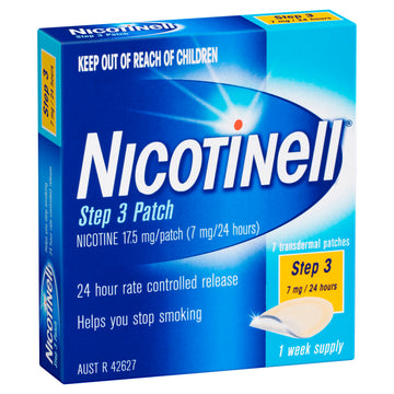 Nicotinell Patch 7Mg 7 Days 7Pk