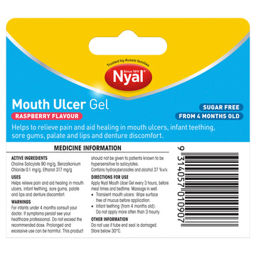 Nyal Mouth Ulcer Gel 10G
