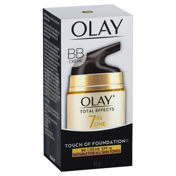 Olay Total Effects Touch Of Foundation Face Cream Moisturiser Spf 15 50G