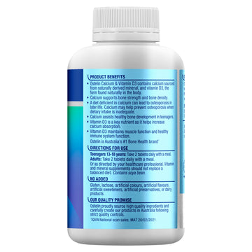 Ostelin Vit D + Cal 250Tab