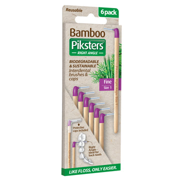 Piksters Bamboo Ra Size 1 6Pk