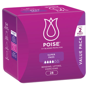 Poise Super Pad 28Pk