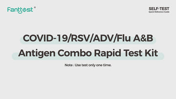 Fanttest COVID-19/RSV/ADV/FLU A&B Antigen Combo Rapid Test Kit (5 in 1)