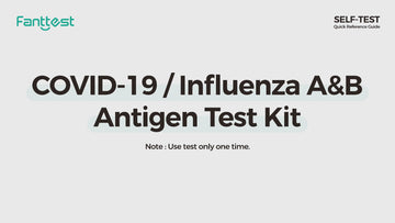 Fanttest Covid-19 / Influenza A & B Antigen Test Kit 1/5 Test