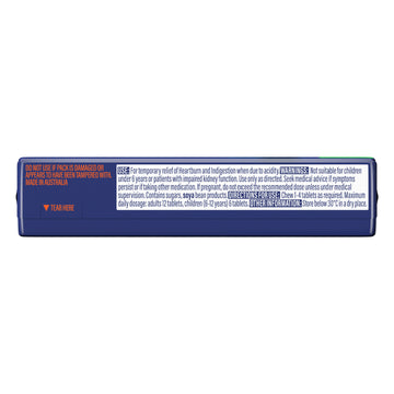 Quick Eze Chewable P/Mint Tab