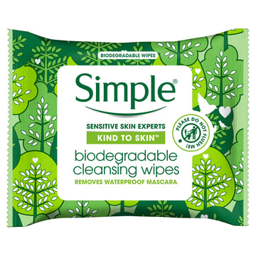 Simple Kts Facial Cln Biodegradable 25Pk
