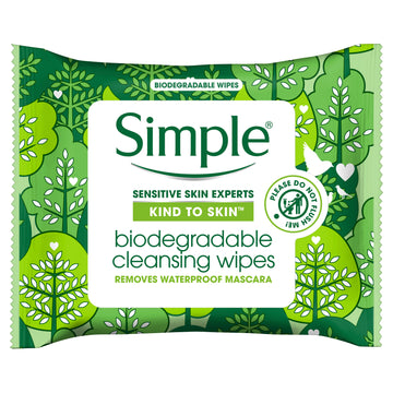 Simple Kts Facial Cln Biodegradable 25Pk