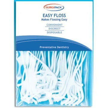 SurgiPack 6650 Easy Floss Picks 10 Pack