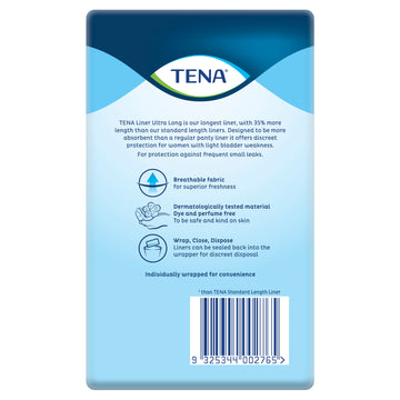 Tena Liner Ultra Long 22Pk