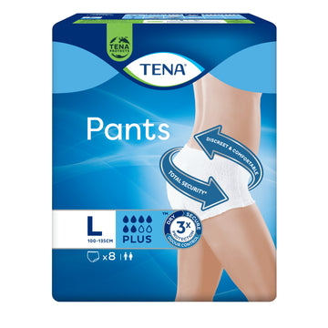 Tena Pant Plus Lge 8Pk
