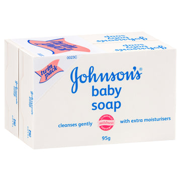 J&J Baby Soap 95G 2Pk