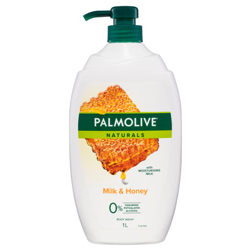 Palmolive Milk Hny B/Wsh 1L