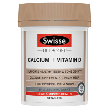 Swisse Ul/B Calcium + Vit D 90Tab