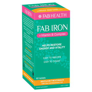 Fab Iron + Vit B 60Tab