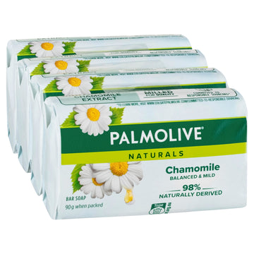 Palmolive White Bar Soap 4Pk