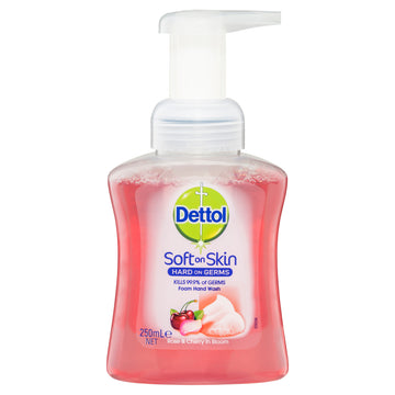 Dettol Rose Foam H/Wsh 250Ml