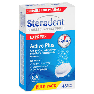 Steradent Active Plus 48Tab